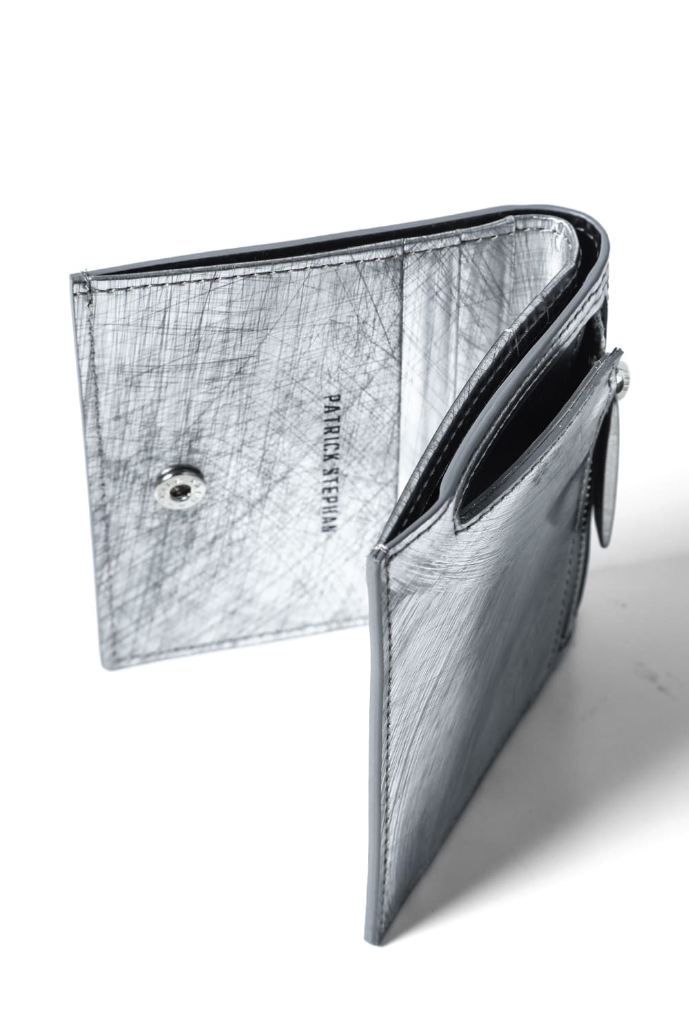 Leather wallet 'compact' Scratch SIL