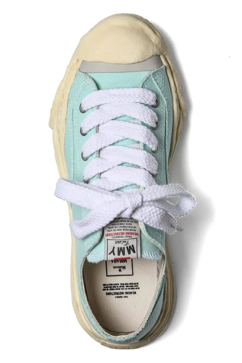 HANK Low Cut canvas Vintage like Sole Lt.Blue