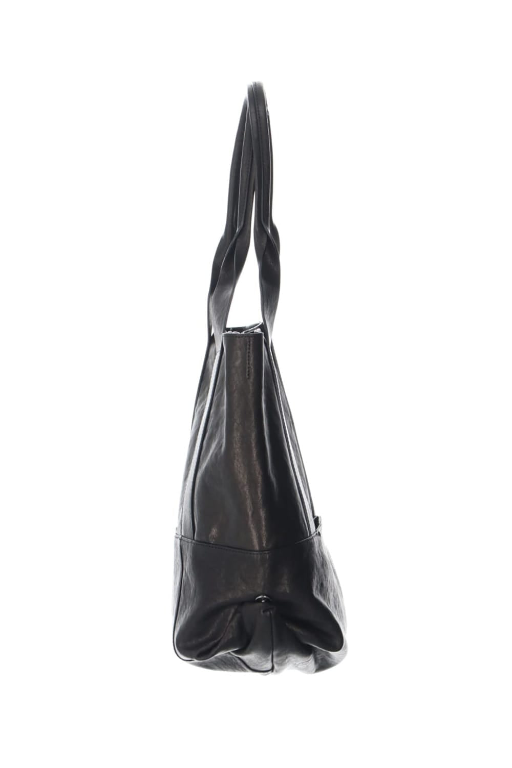 Leather tote 'thin & light' 2