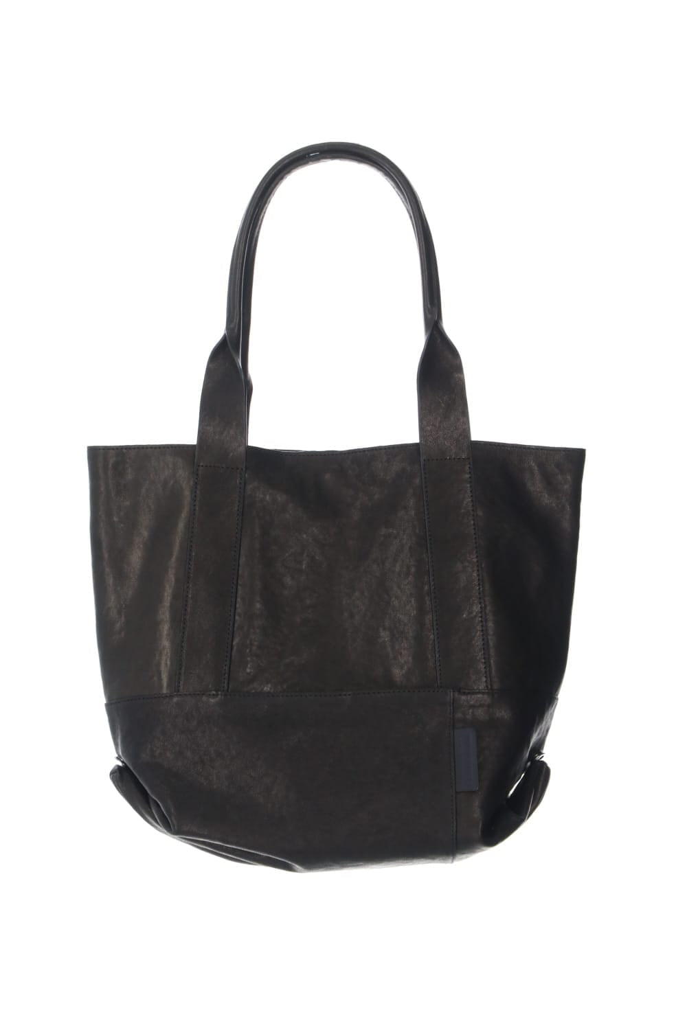 Leather tote 'thin & light' 2
