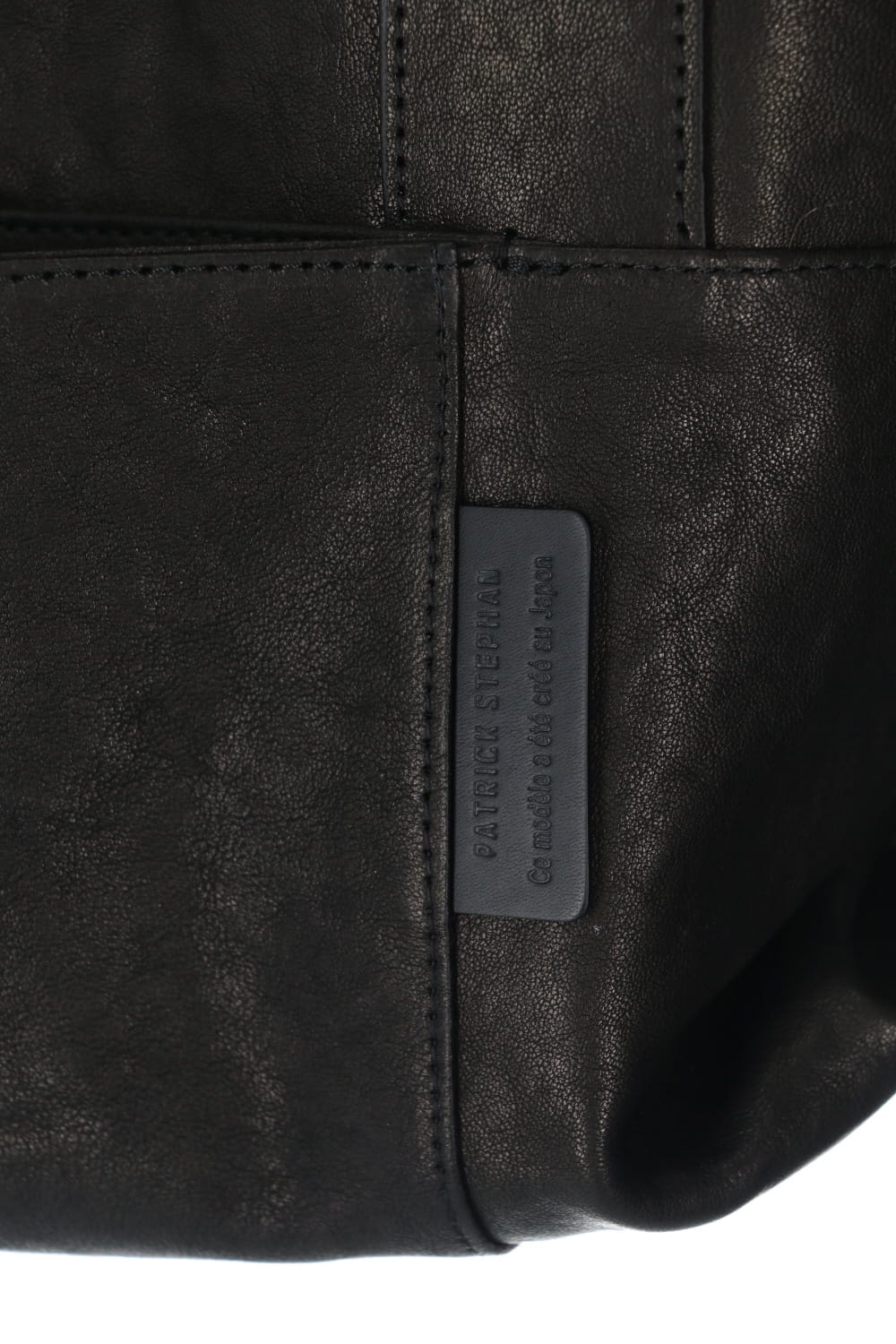 Leather tote 'thin & light' 2