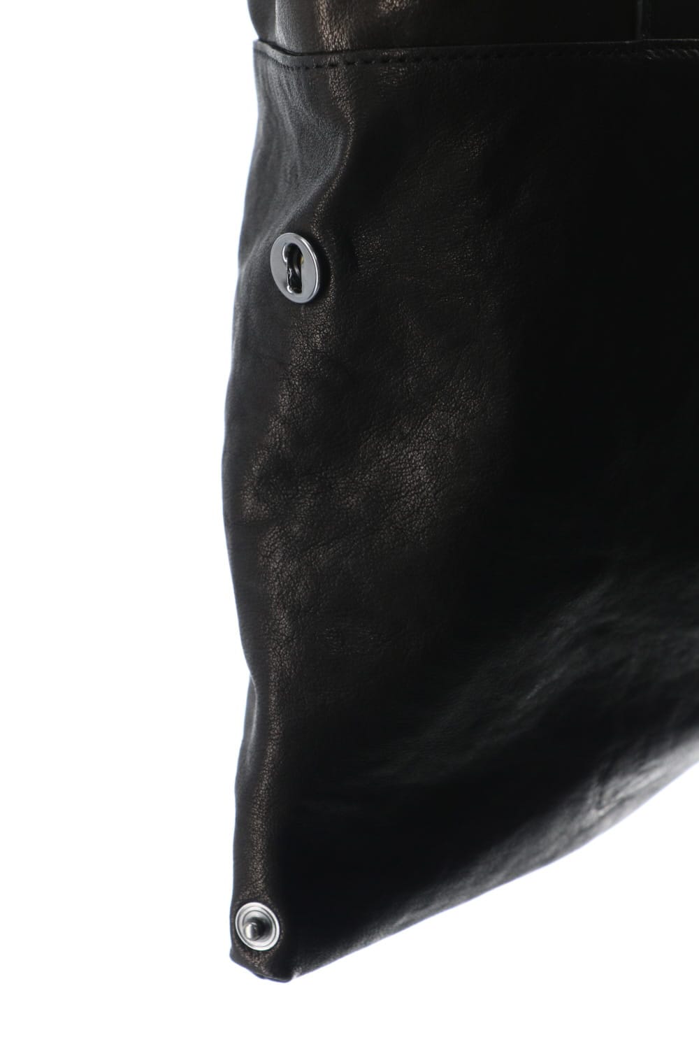 Leather tote 'thin & light' 2