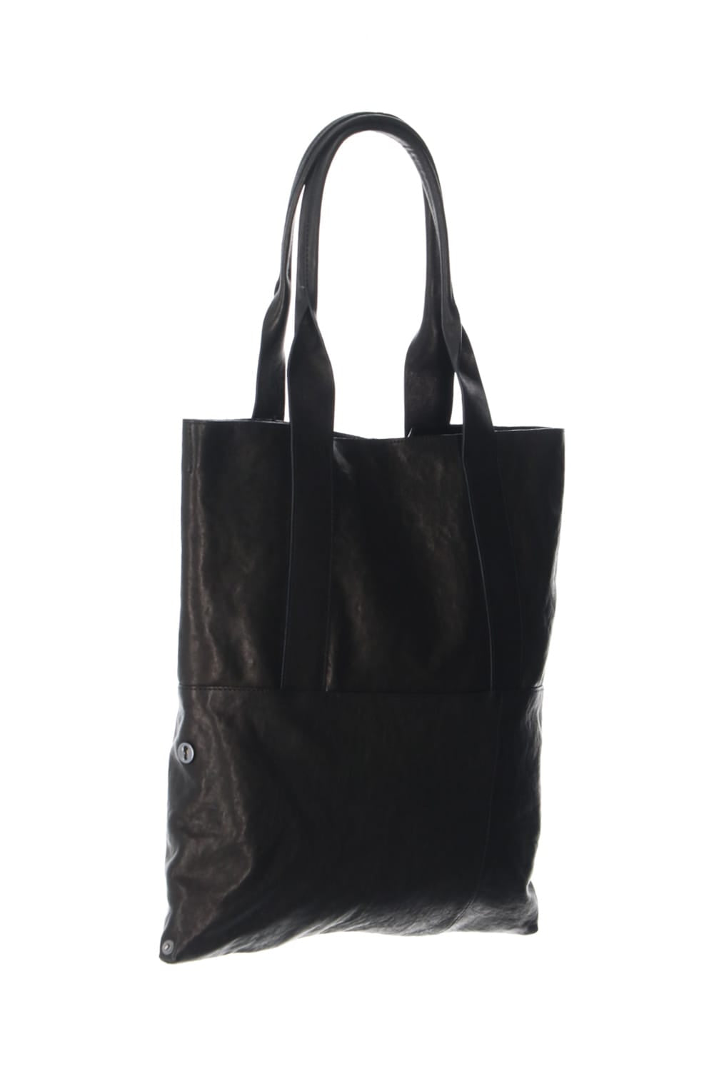 Leather tote 'thin & light' 2