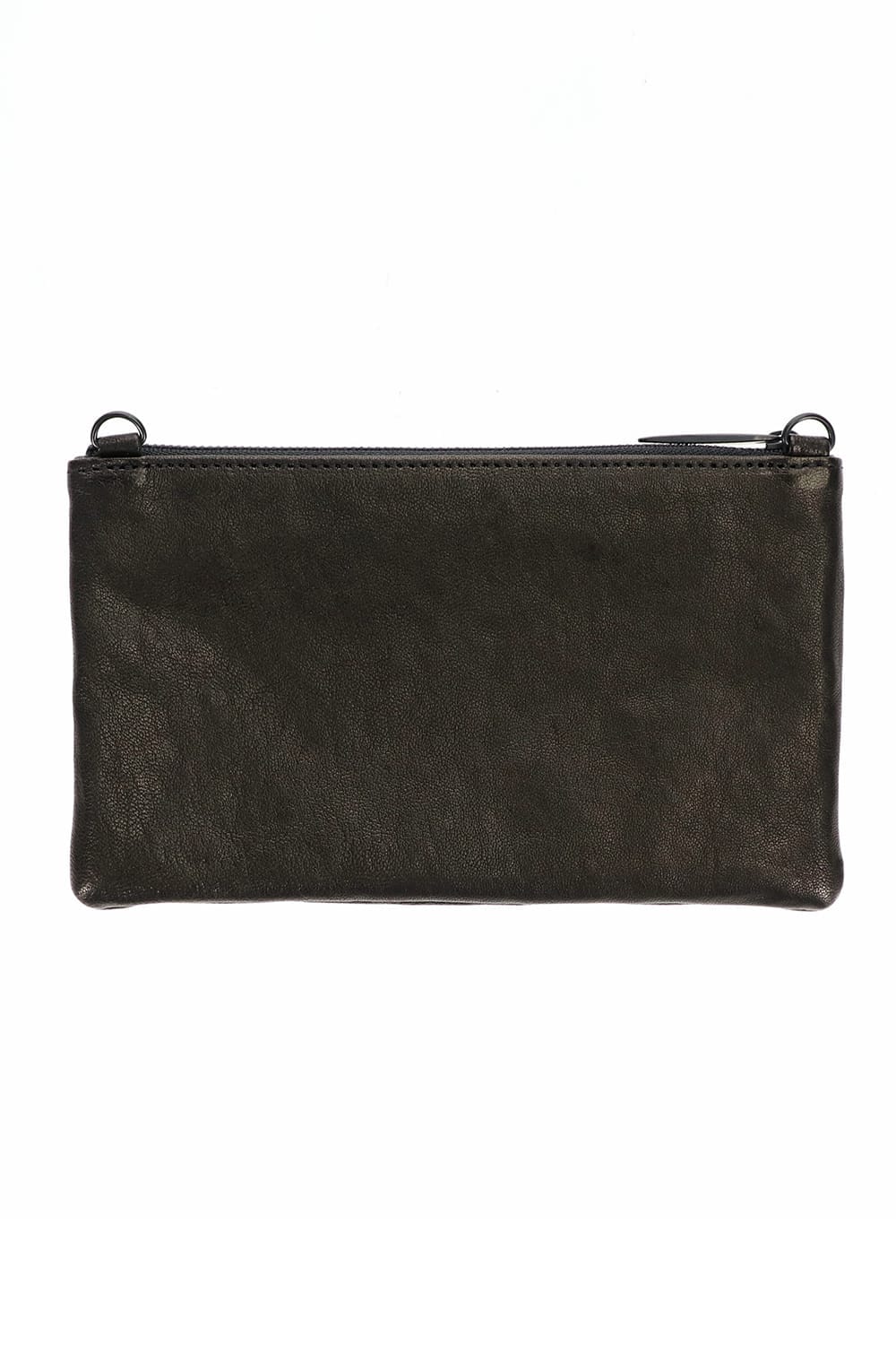 Leather minimini sacoche 'shine' B.Black