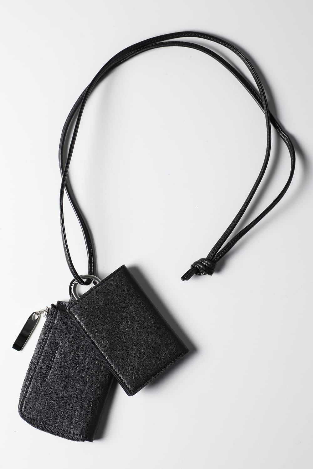 レザー ウォレット & カードケース エンプティ ハンデッド S.Black