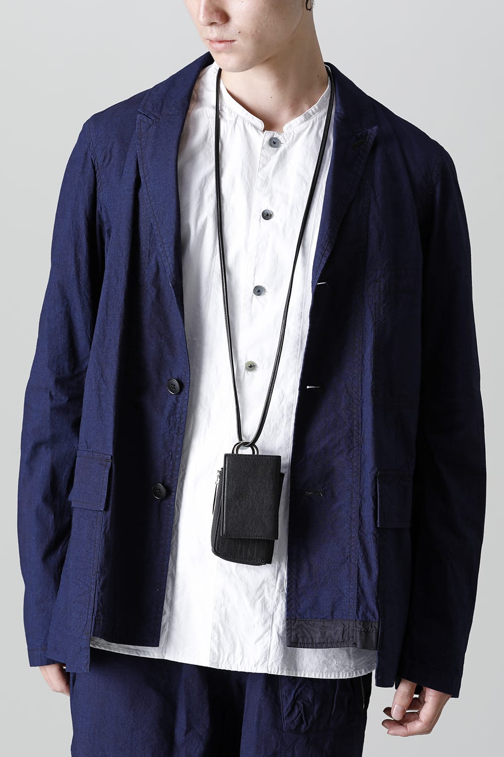 レザー ウォレット & カードケース エンプティ ハンデッド S.Black