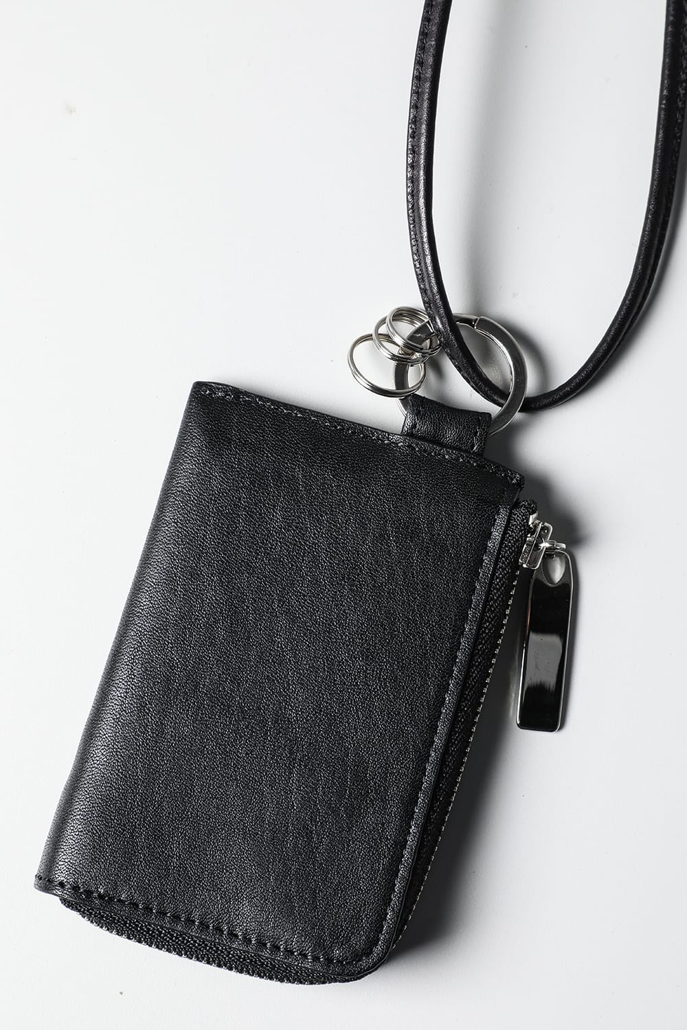 レザー ウォレット & カードケース エンプティ ハンデッド S.Black