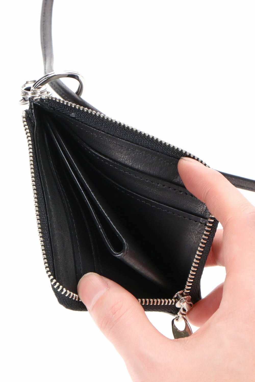 レザー ウォレット & カードケース エンプティ ハンデッド オールスタッズ