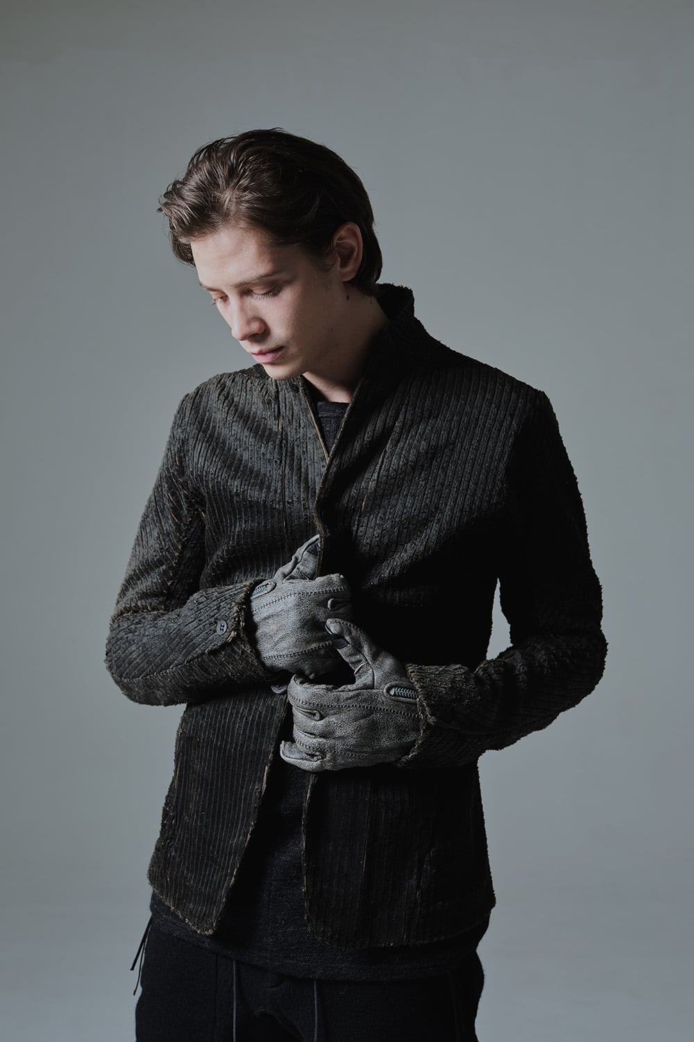 Pigment coating Corduroy jacket - ST104-0039A