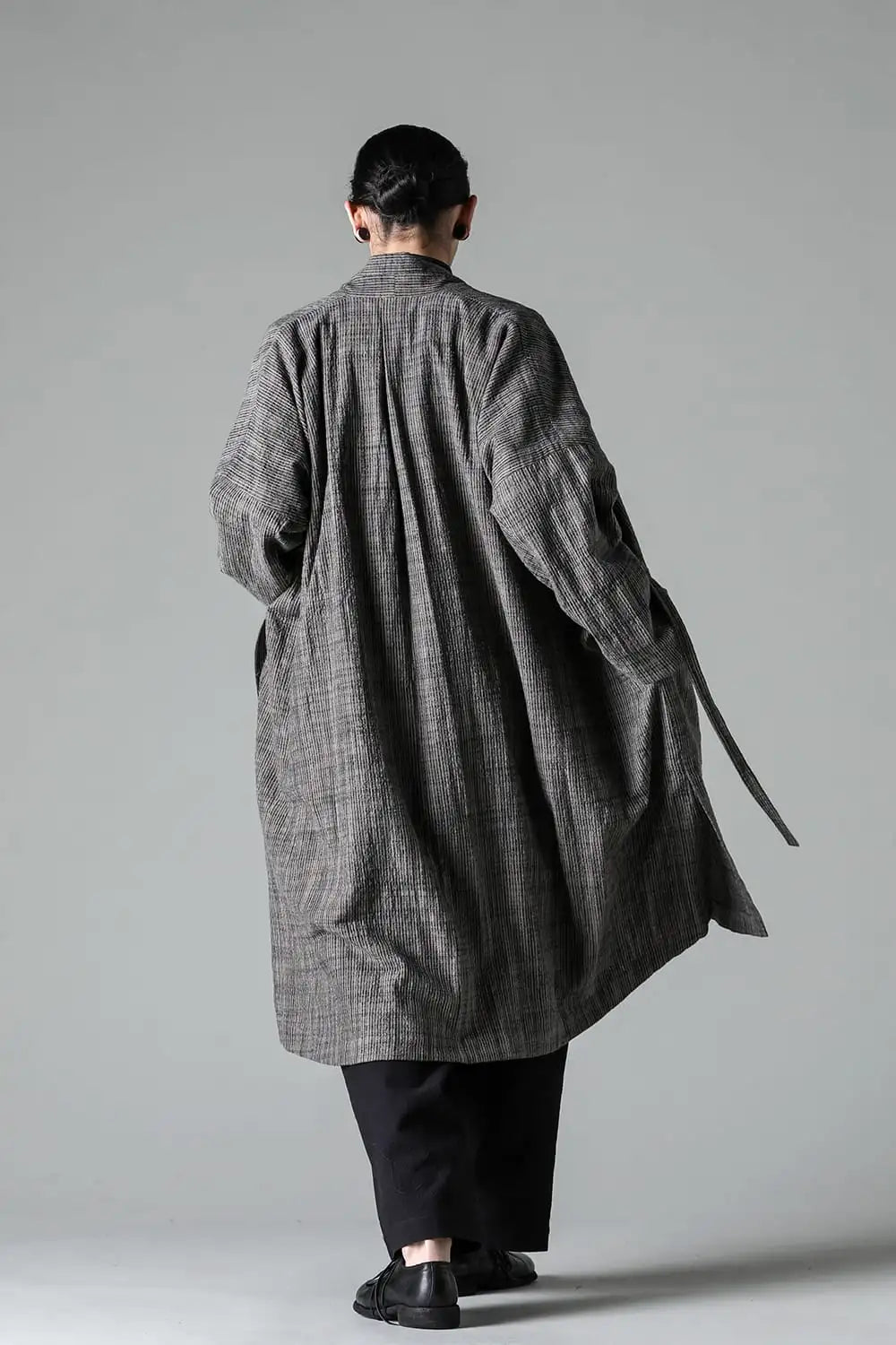 KIMONO#14 Cotton Cloth Vintage Striped