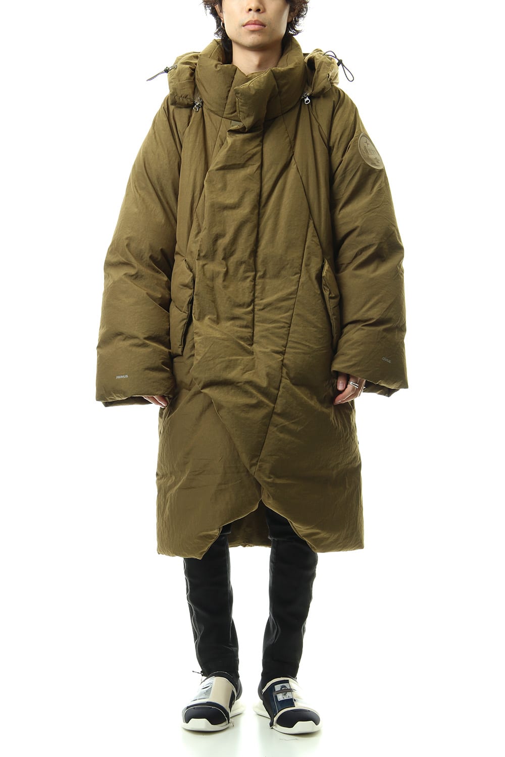 Darstronaut Geo cut Oversized down Khaki