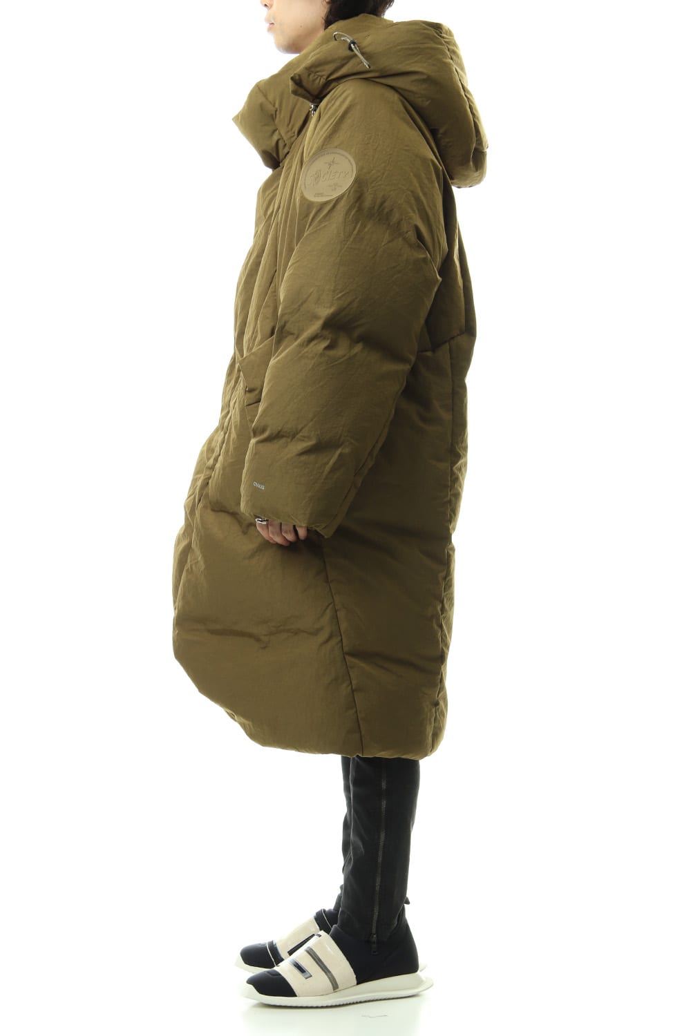 Darstronaut Geo cut Oversized down Khaki