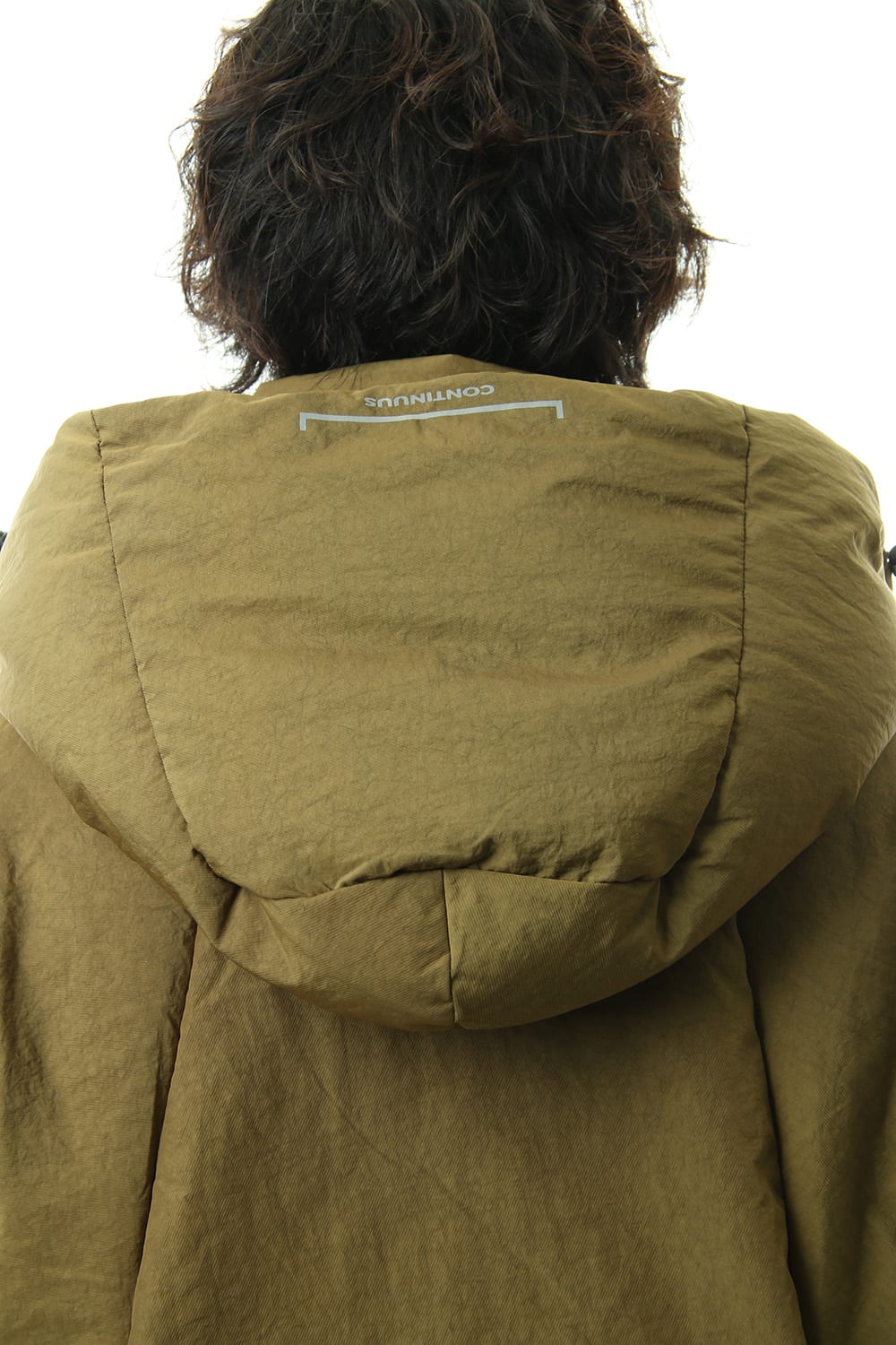 Darstronaut Geo cut Oversized down Khaki