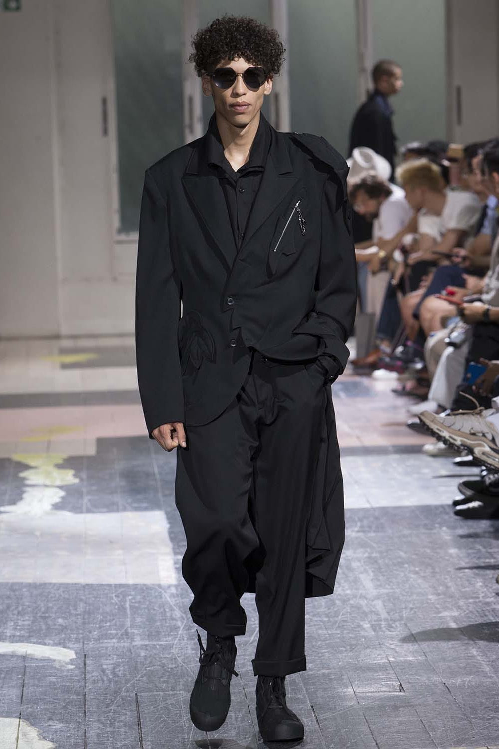 Left Pleats Mackin Pants