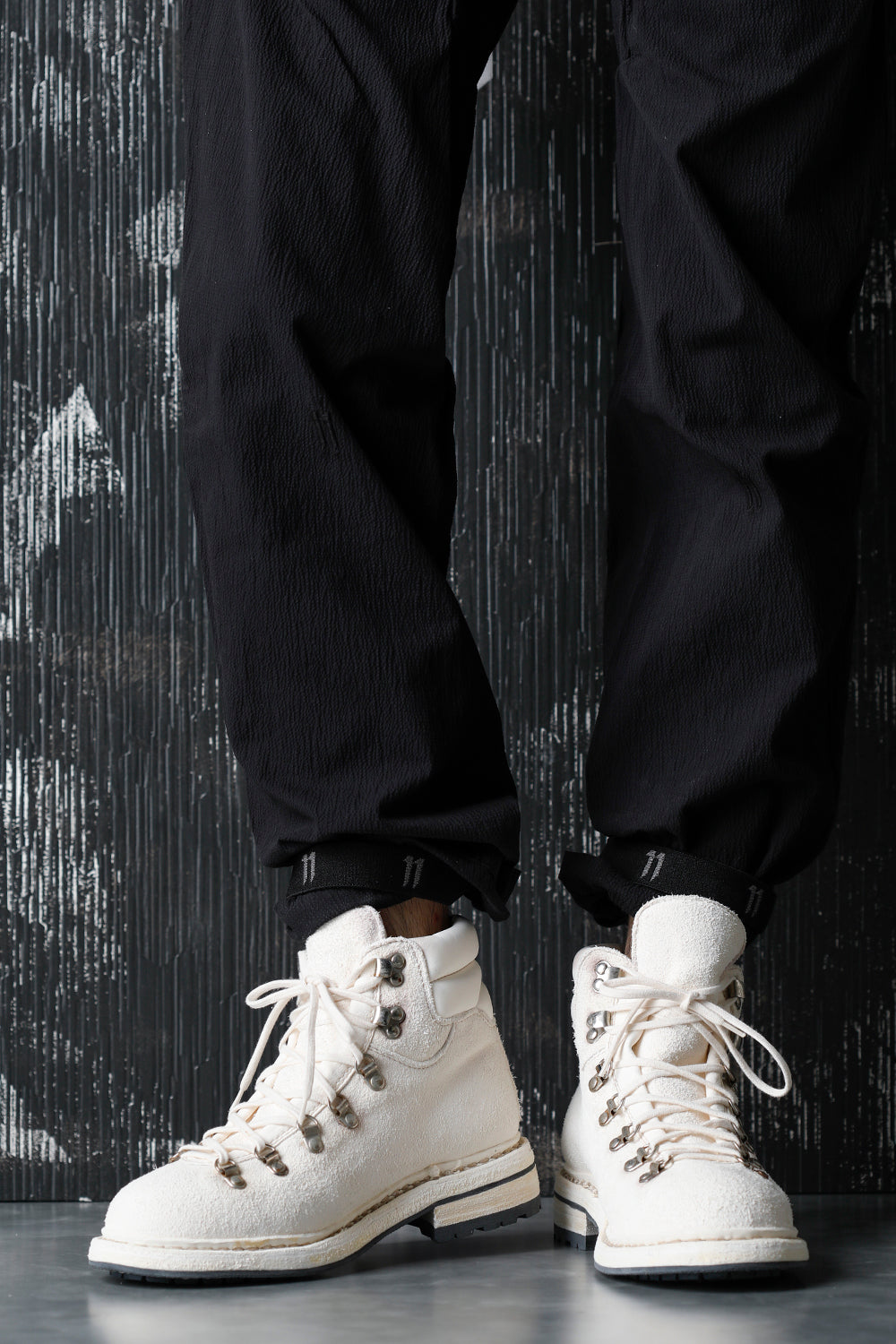 Hiking Boots Sole Rubber Horse Reverse - White