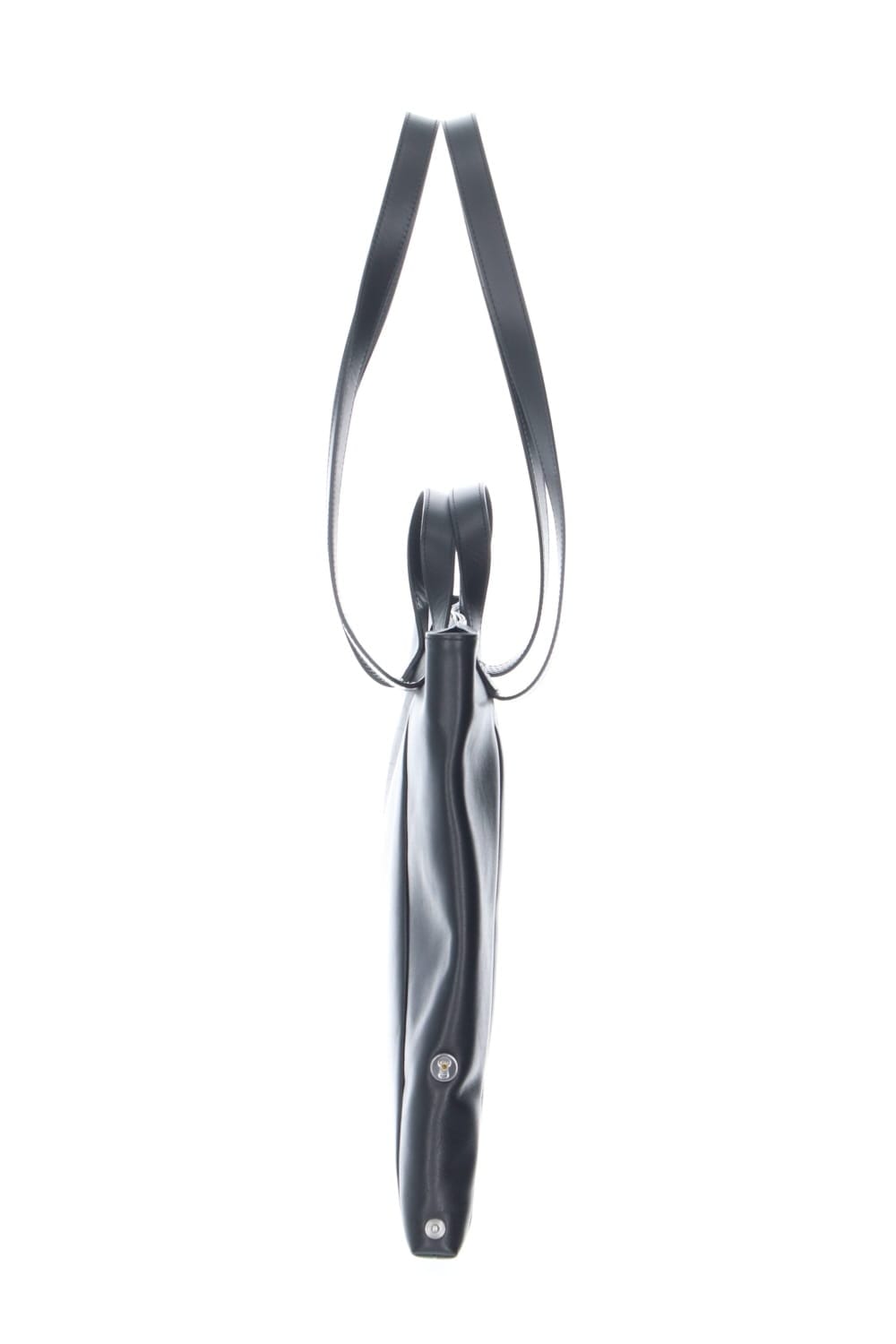 レザースモールトートバッグ "ループハンドル"