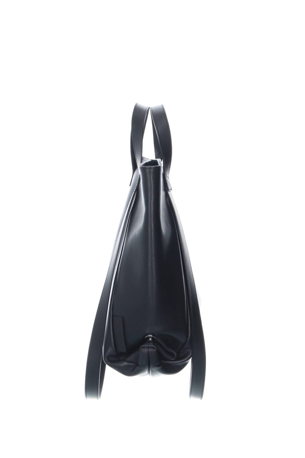 レザースモールトートバッグ "ループハンドル"