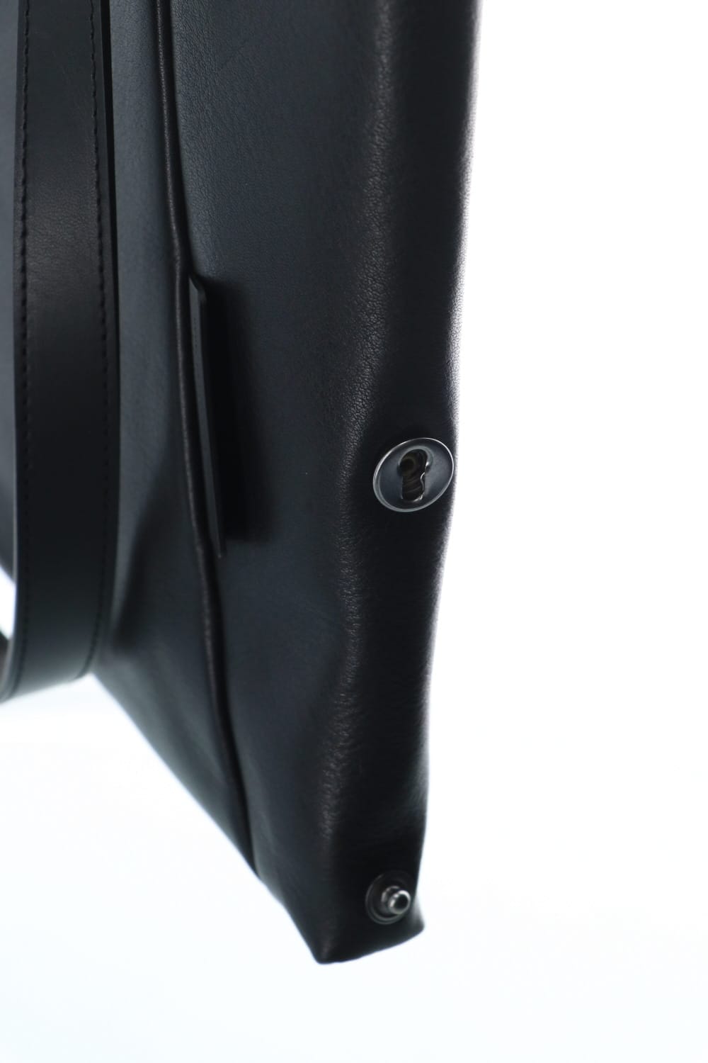 レザースモールトートバッグ "ループハンドル"