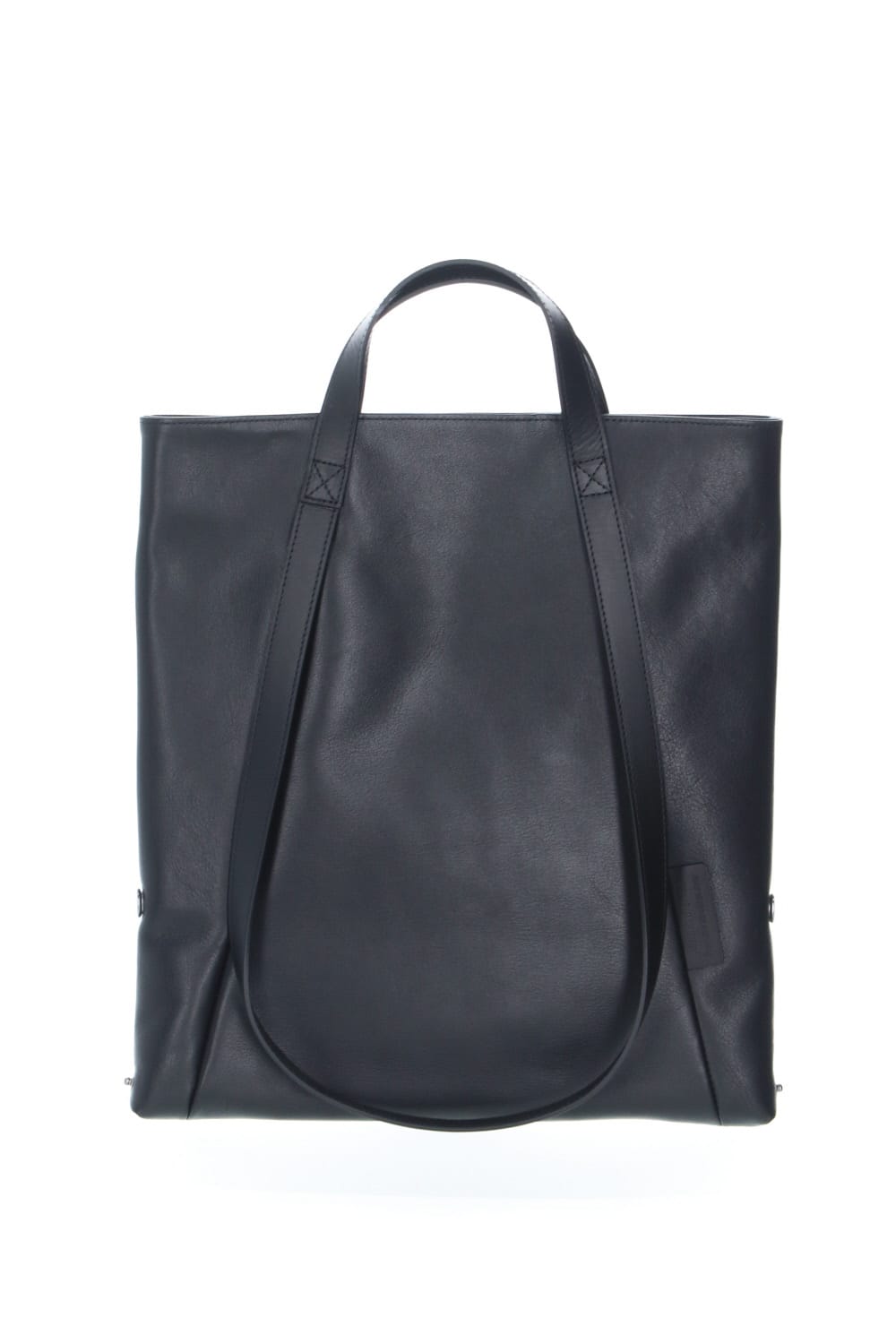 レザースモールトートバッグ "ループハンドル"