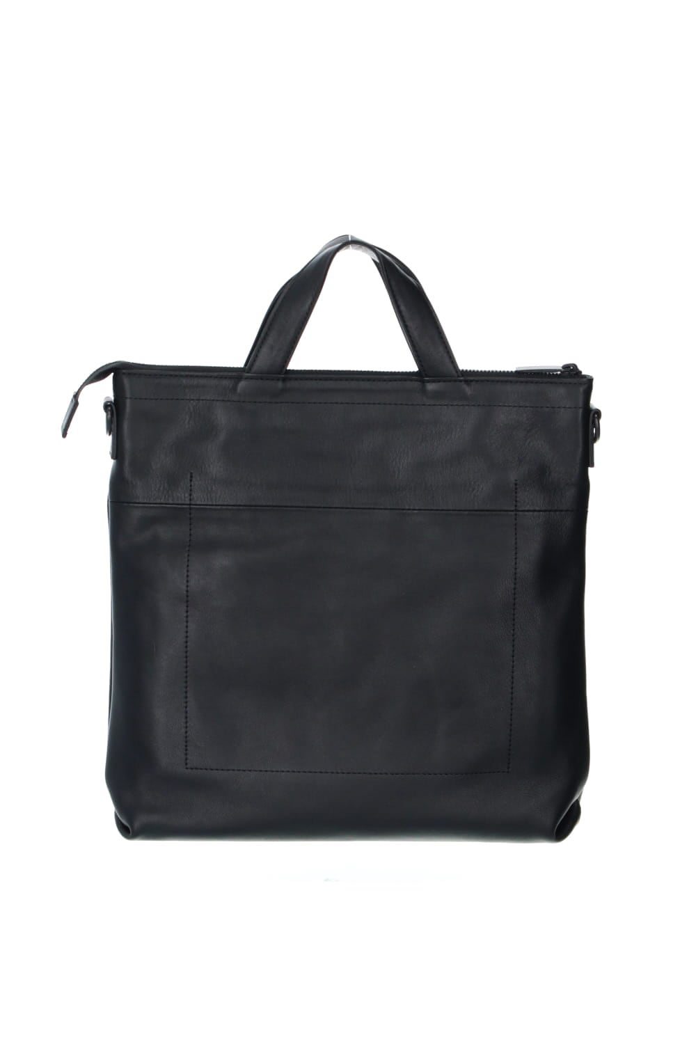 Leather shoulder bag 'grande poche' KS