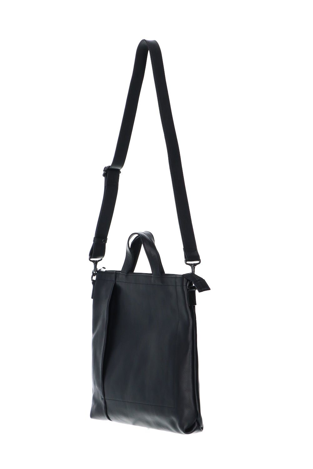 Leather shoulder bag 'grande poche' KS