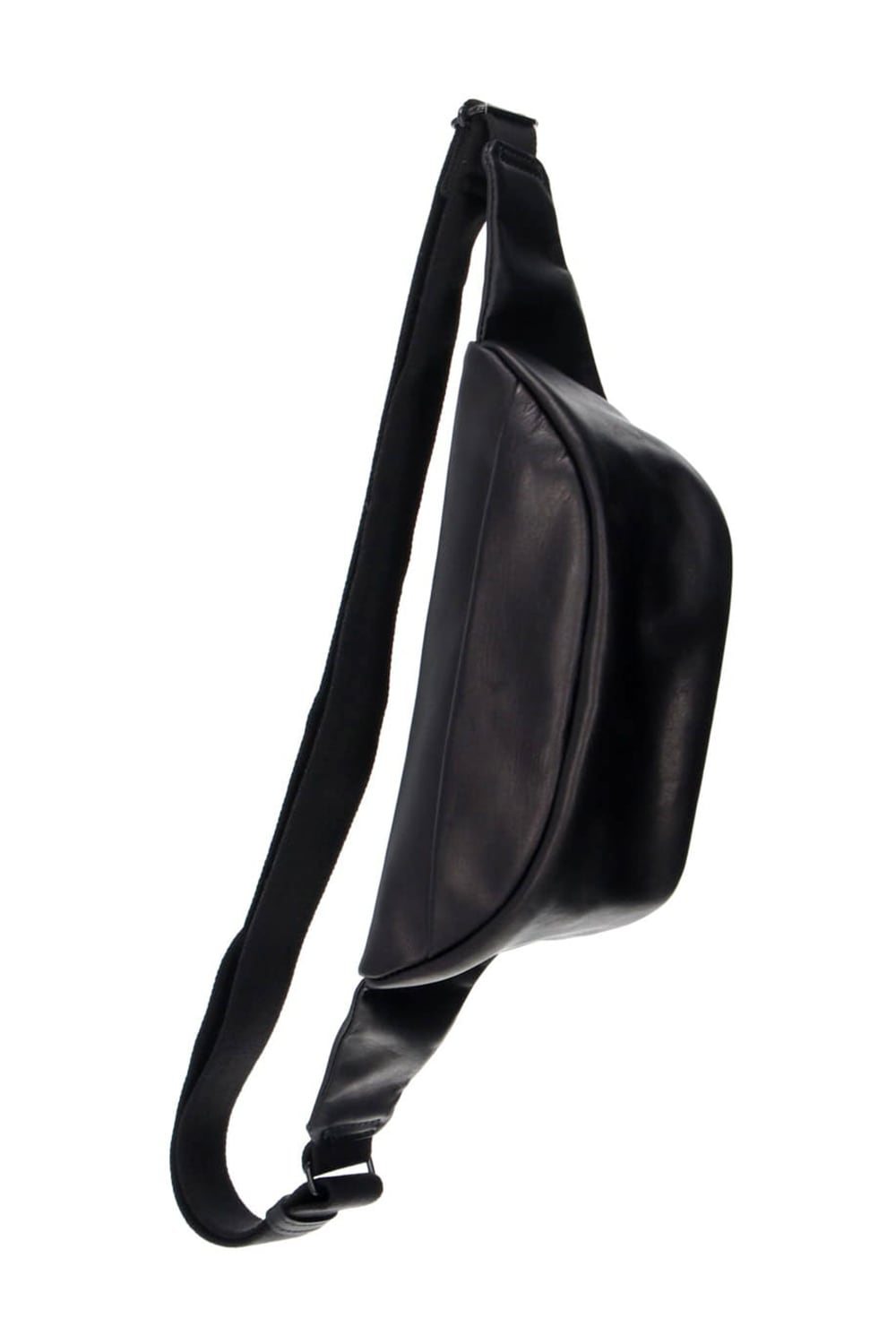 Leather small waist bag 'demi cercle' 19