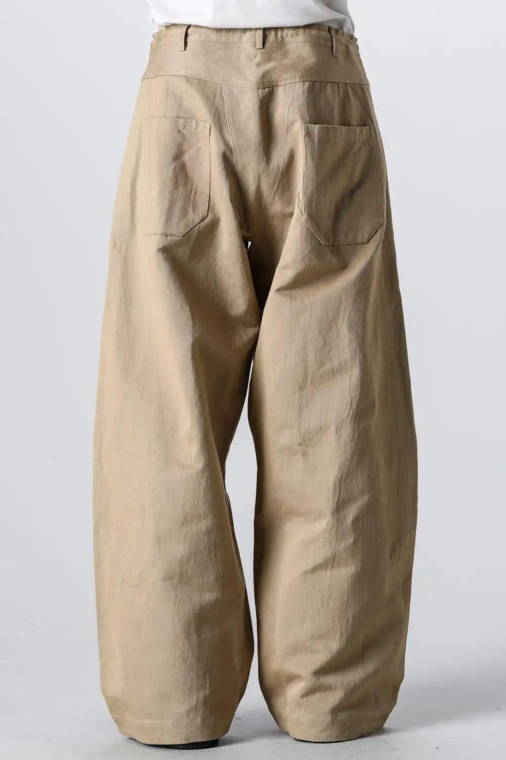 TROUSERS#78 Cotton Washi Twill Gallnut