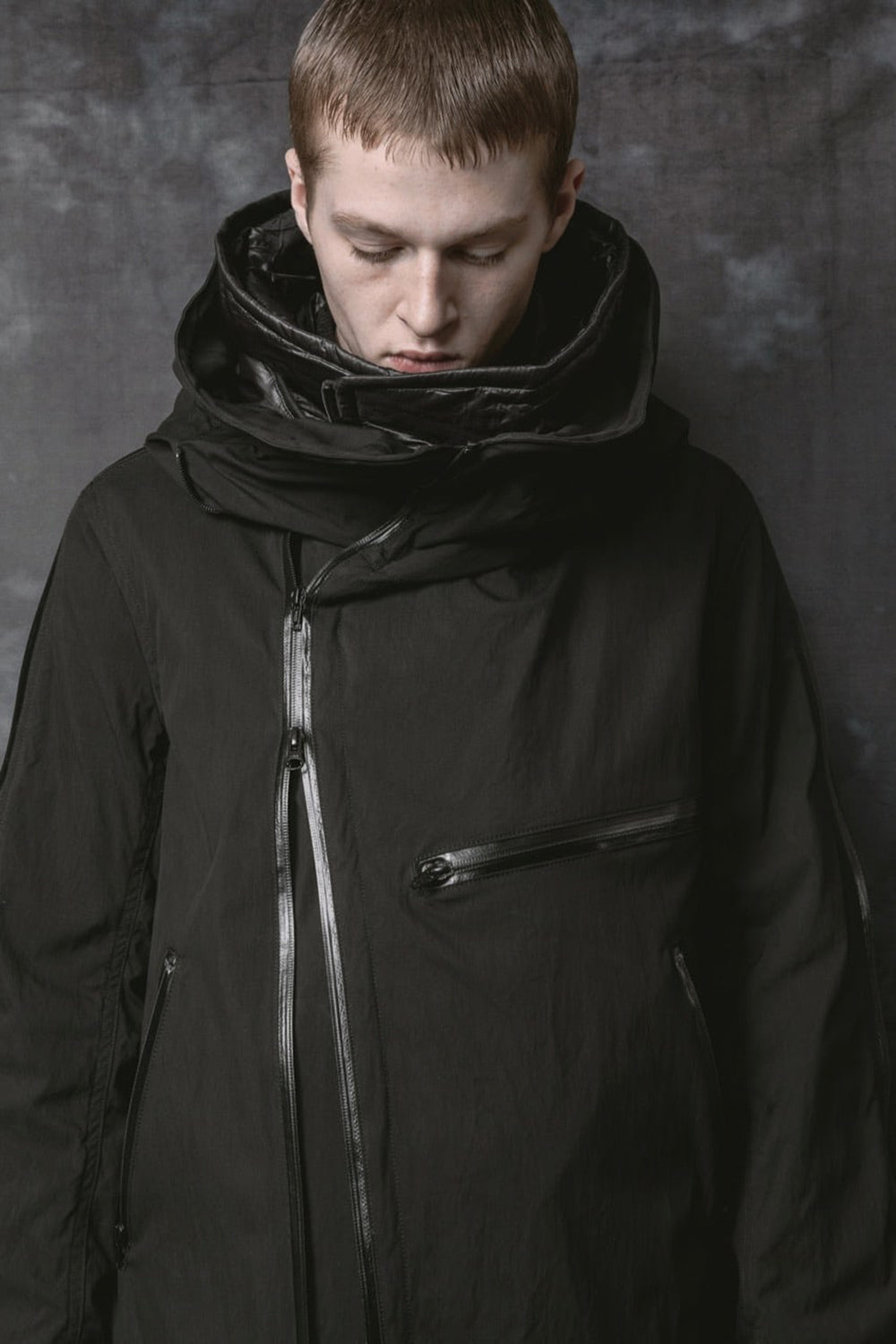 MULTI ZIP MILITARY COAT