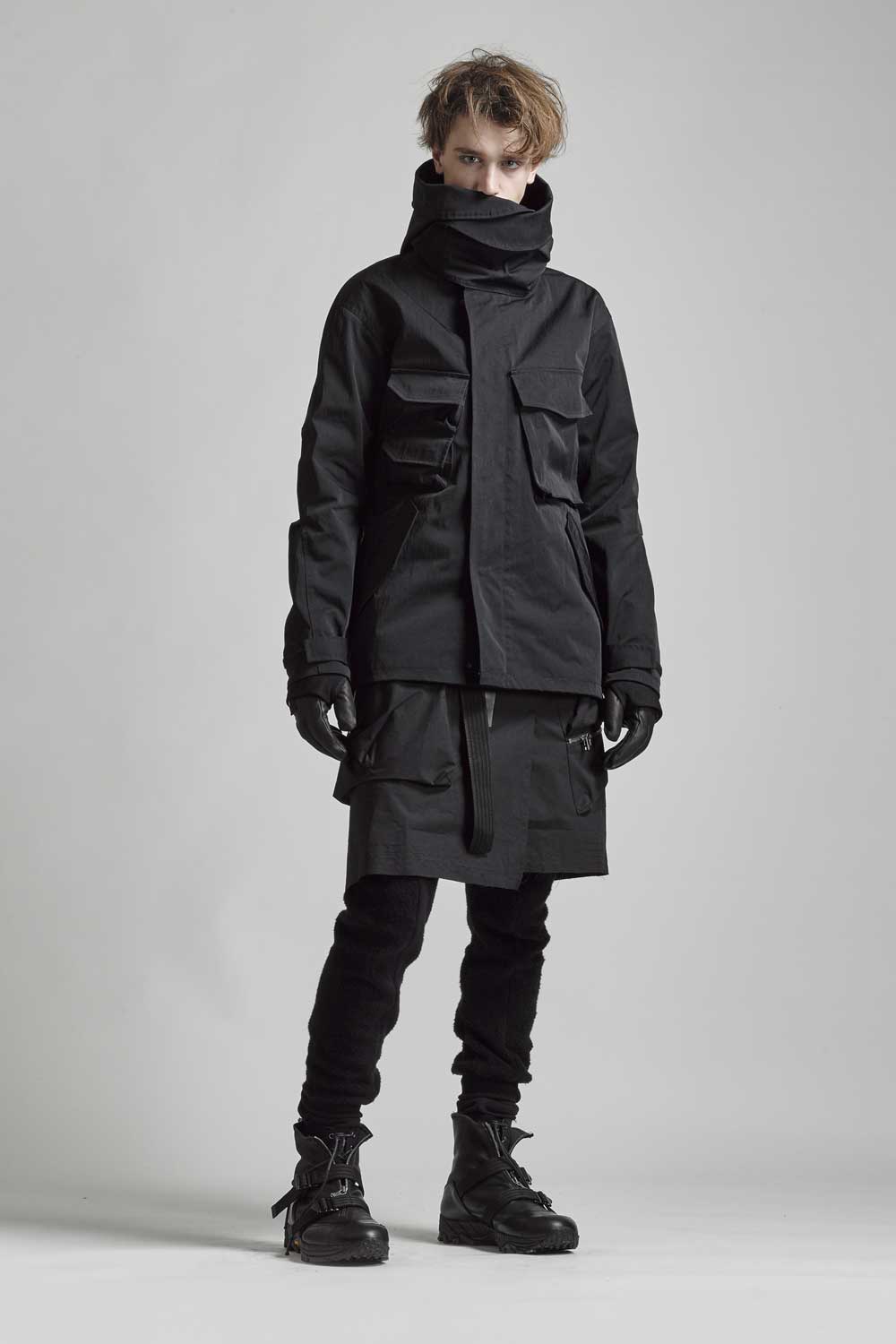 Brushed Fleece Pants Gray