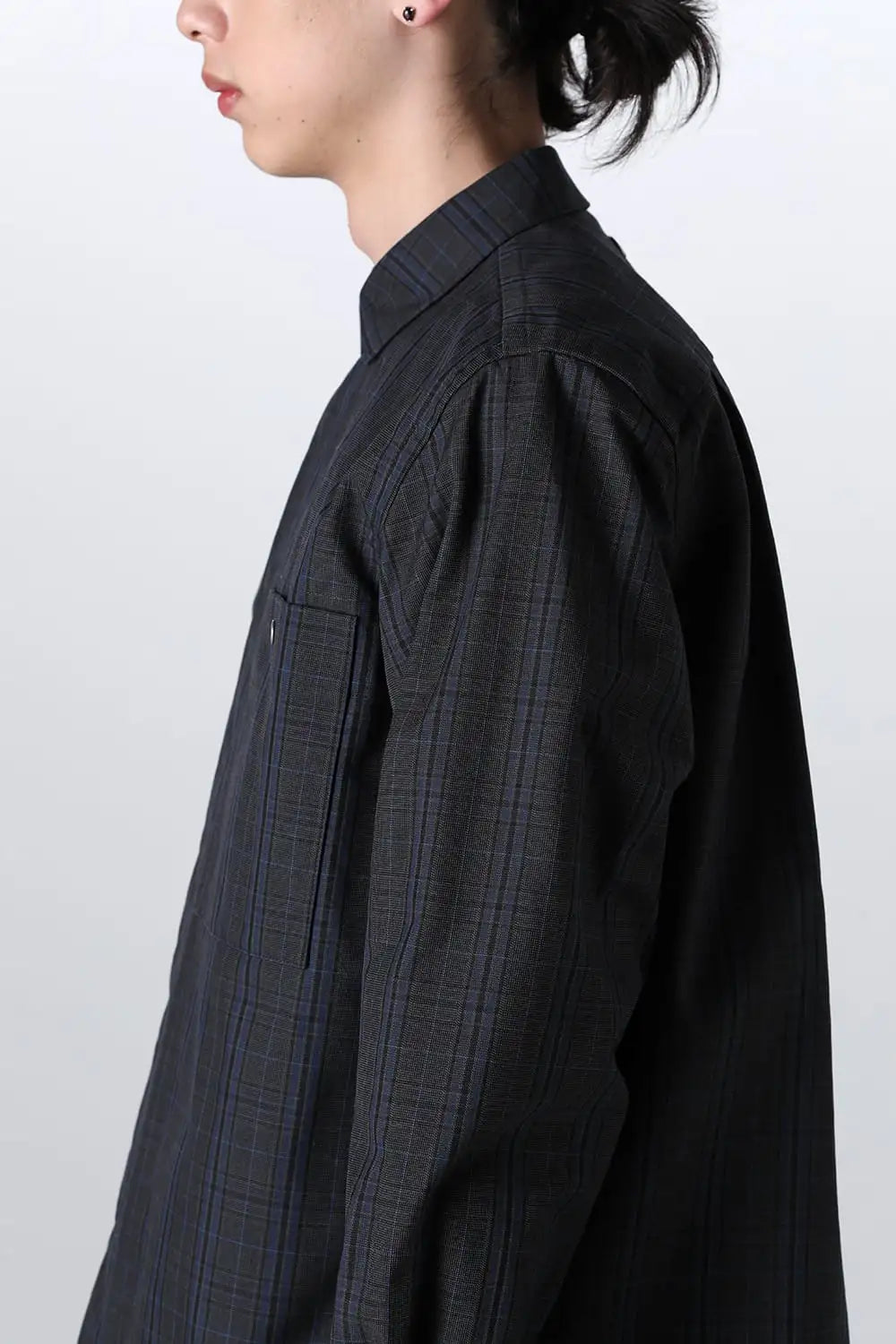 シャツブルゾン テクノタータンチェック