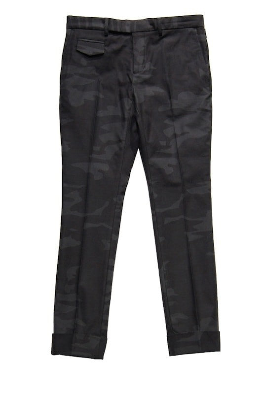 GalaabenD  15SS Back Satin Stretch Woodland Camo Pants