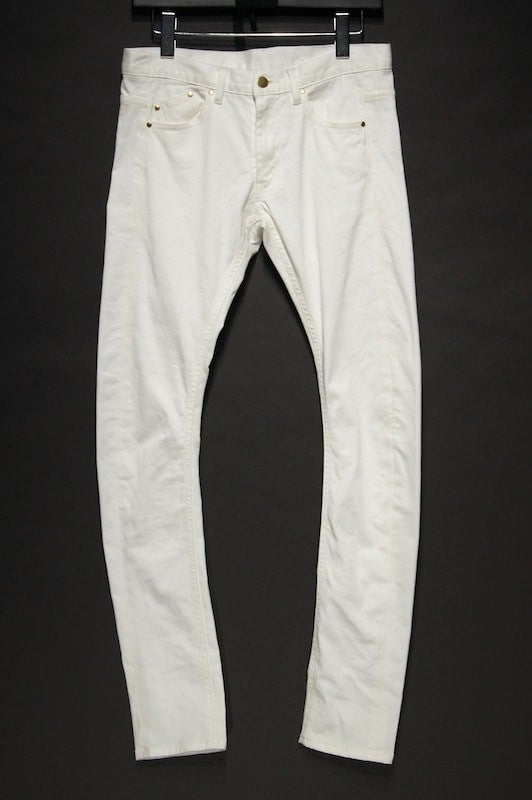 GalaabenD 15SS BASIC Super Stretch Seam Coating Pants (Curve) WHITE