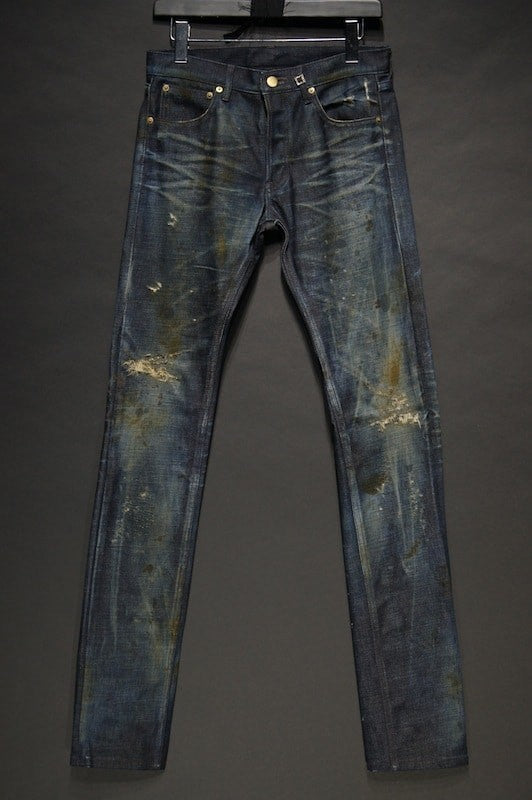 GalaabenD 15SS BASIC 14oz Denim Real Vintage Pants (INDIGO)