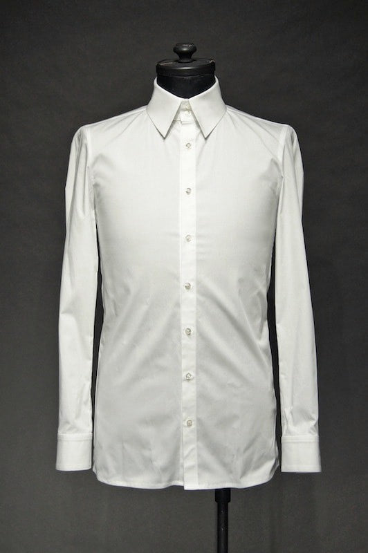 GalaabenD  16SS BASIC Broadcloth Stretch Shirt WHITE