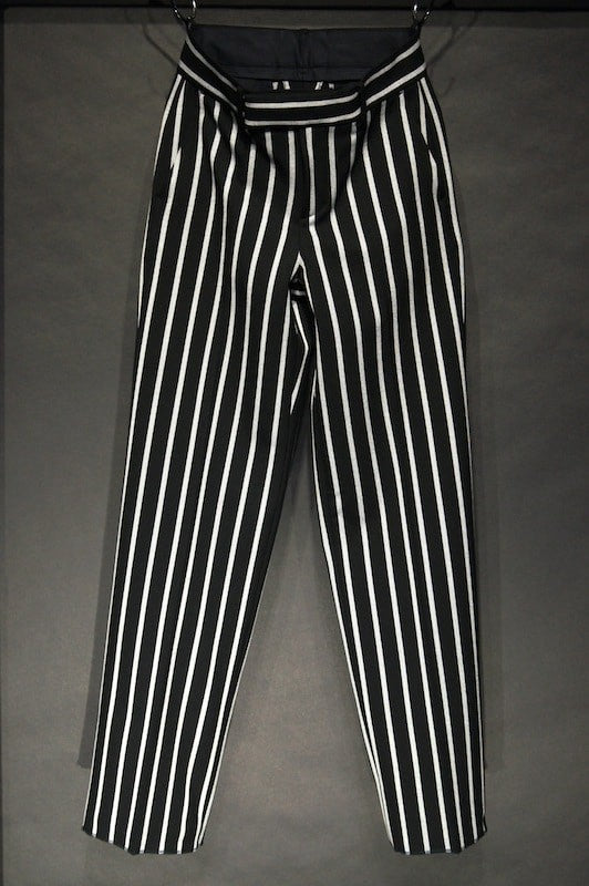 GalaabenD 16PS Wide Pitch Stripe Stretch Wide Slacks