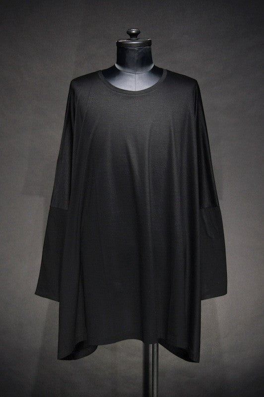 GalaabenD (ガラアーベント) 16SS Ly/C 天竺バイオシルケットカットソー BLACK