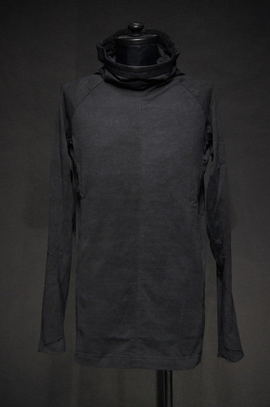 The Viridi-anne  16SS High Neck Cut Sew L/S BLACK