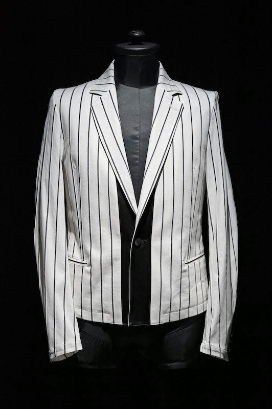 GalaabenD 16S Tuck Stripe Stretchy Jacket WHITE