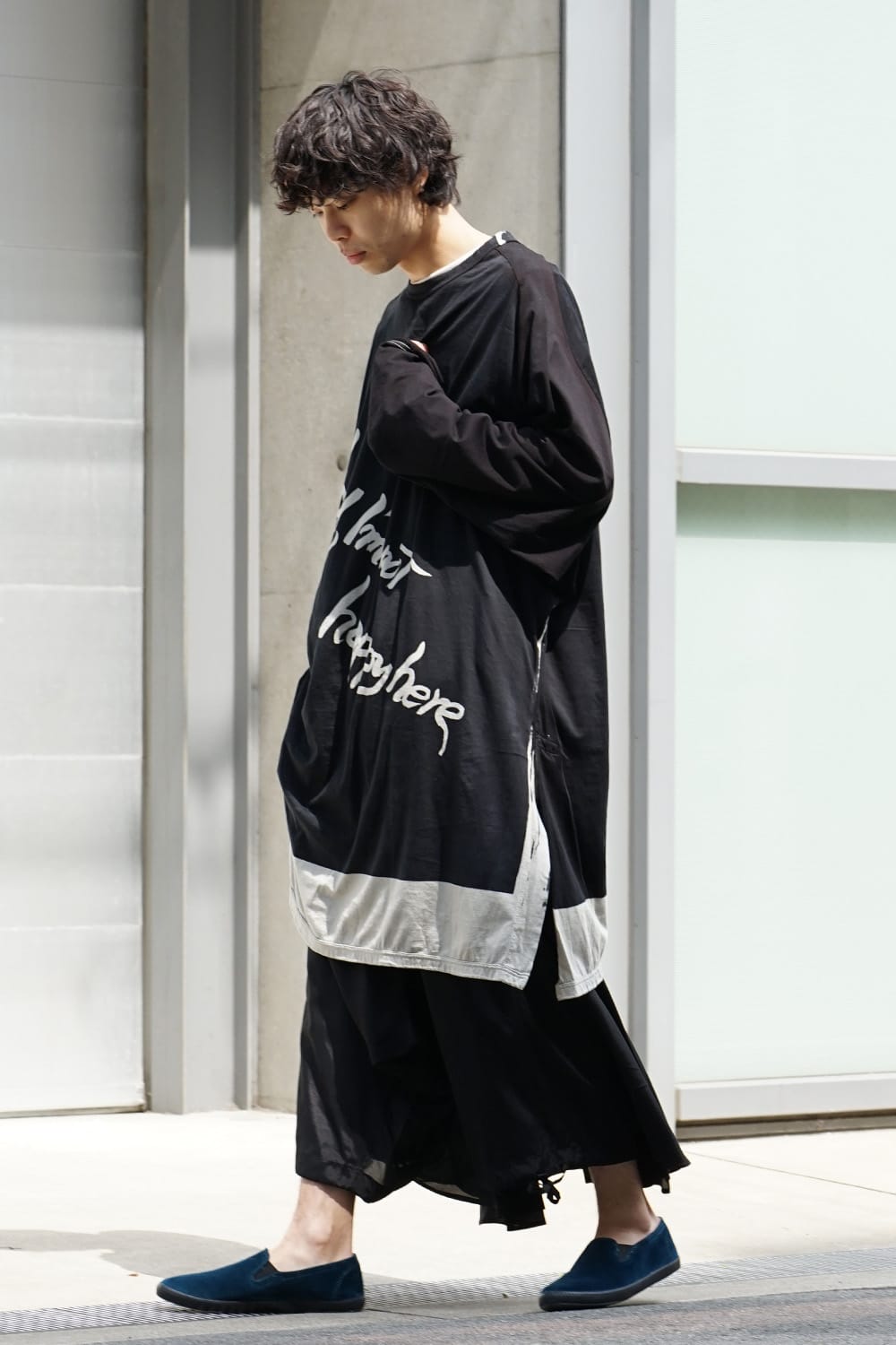 Rayon Cotton Poplin W-sarrouel KARASU Pants 