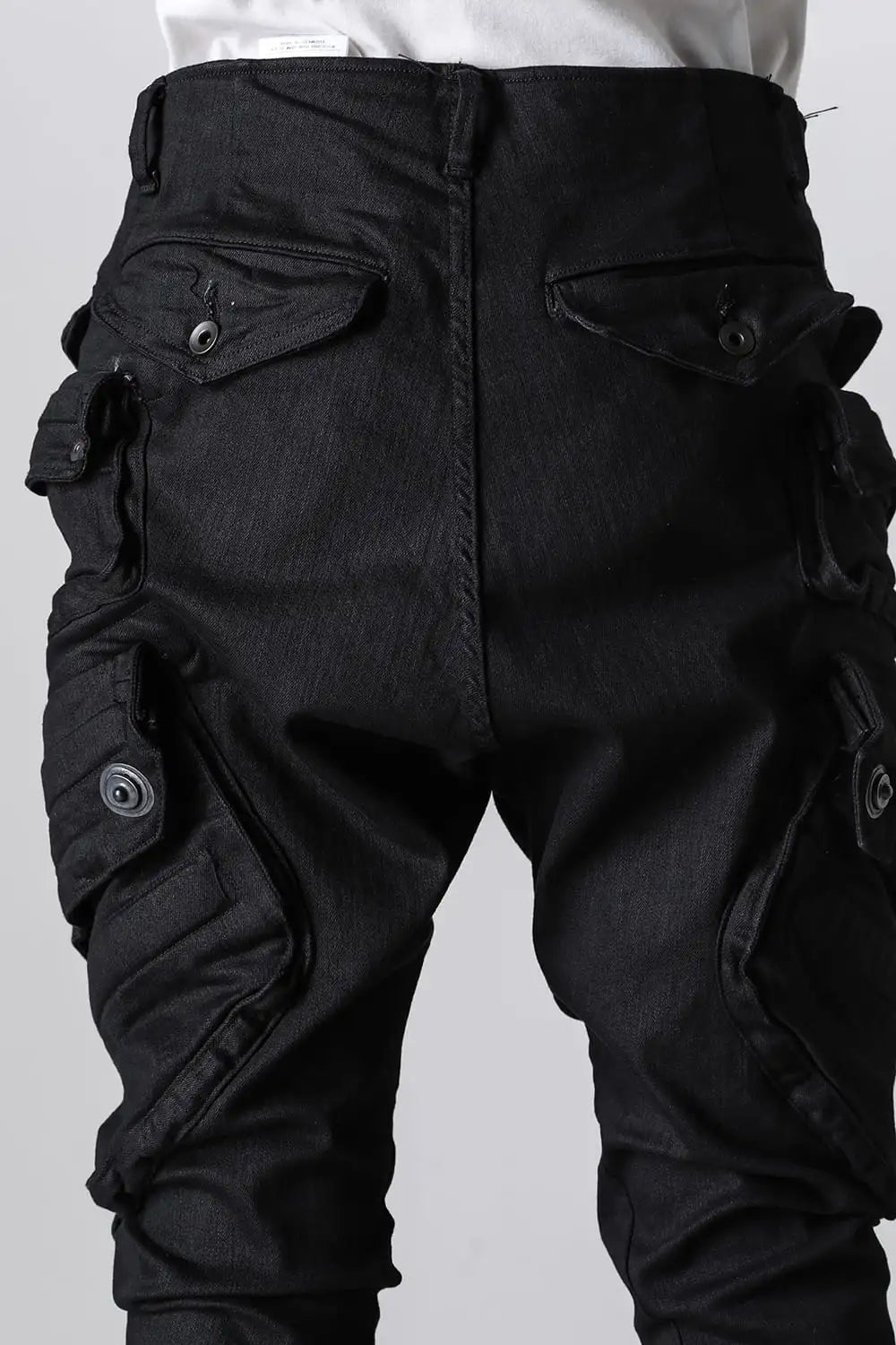 10.5oz Stretch Denim Gas Mask Skinny Pants