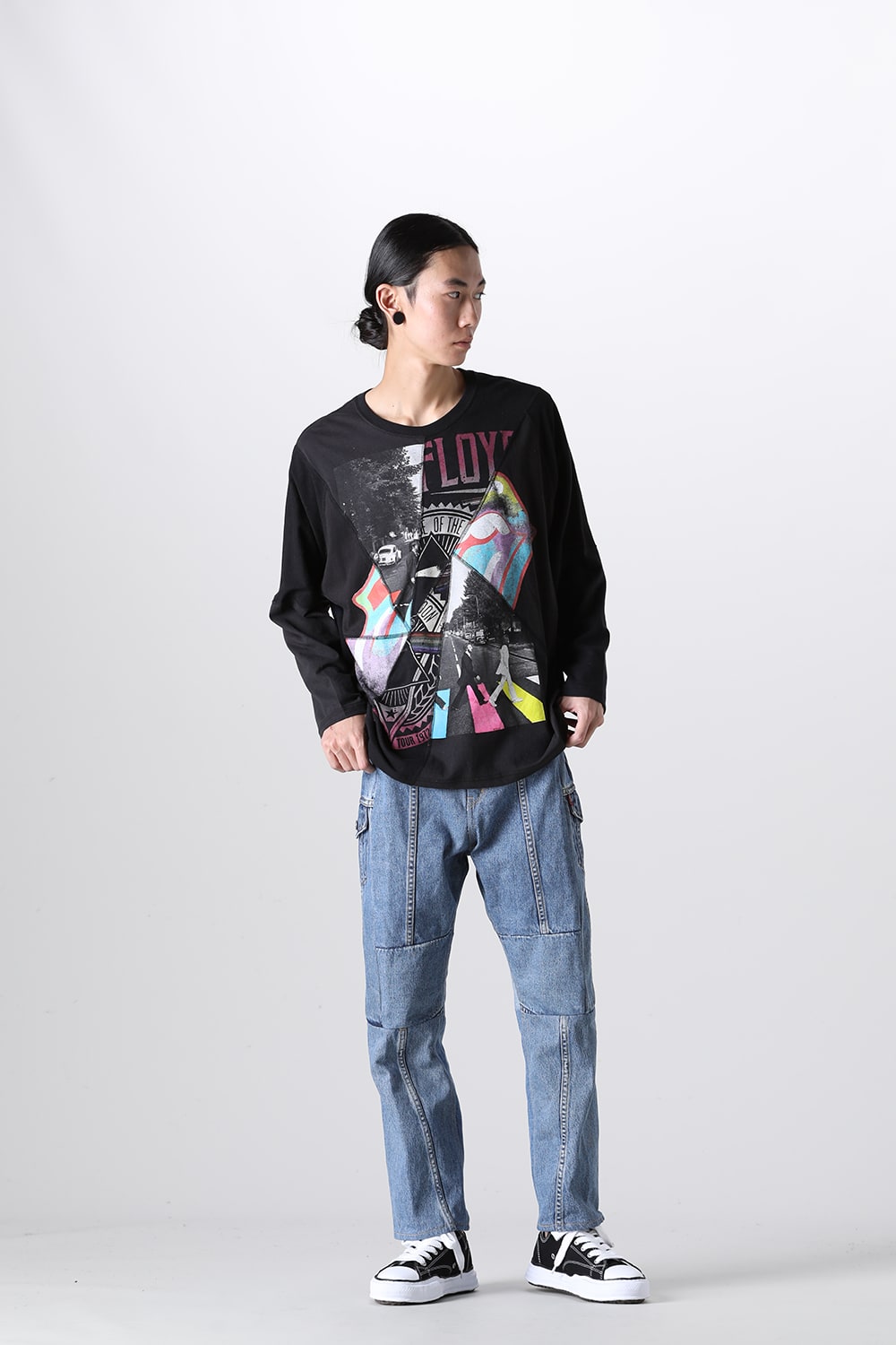 Denim Cargo Pants - M2