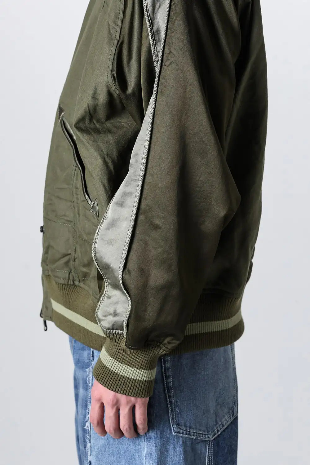 Nothing Reversible Souvenir Jacket Khaki/Black