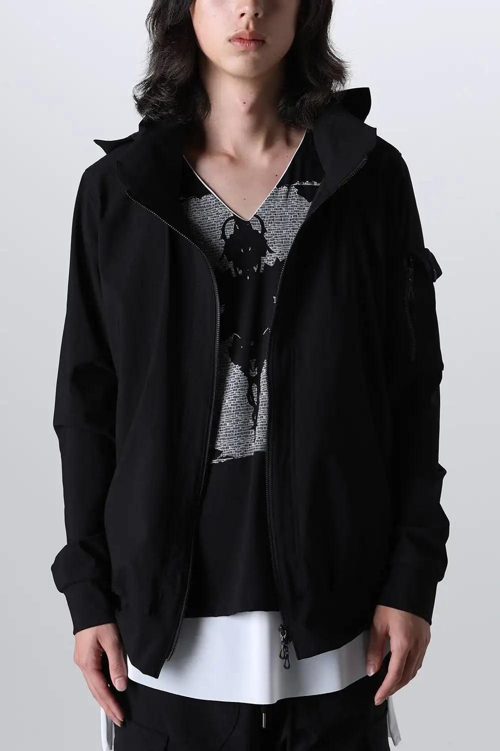 High Tension Jersey Stand Collar Jersey