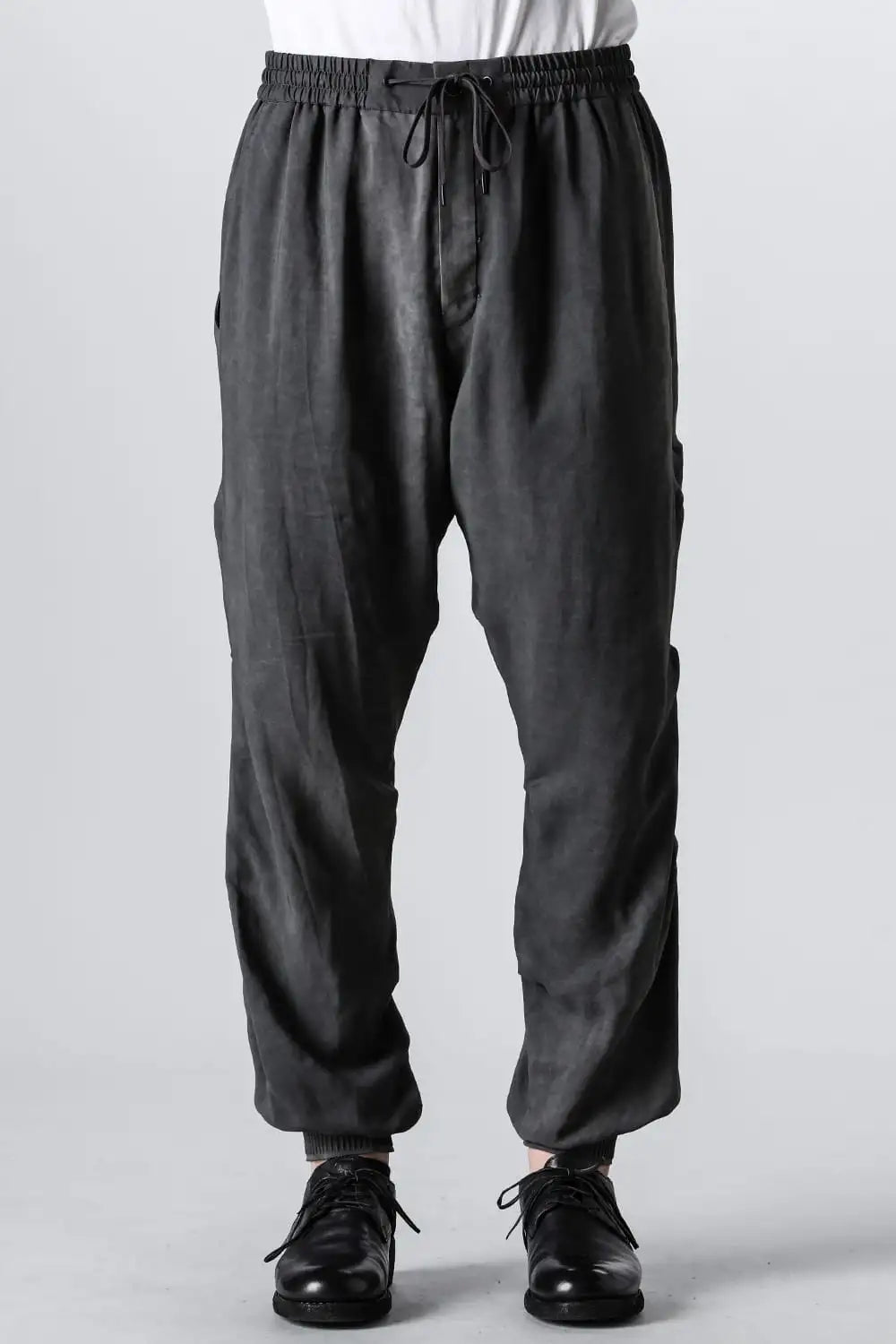 Jogger pants High twist viscose