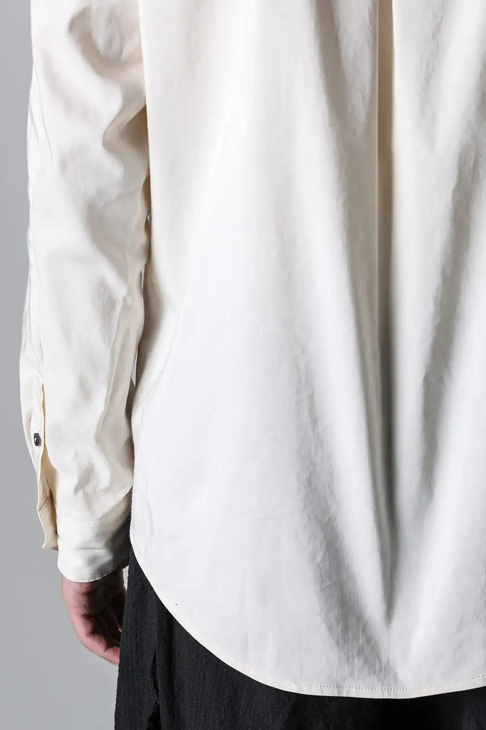 24SS-S1-SC : Yokeless Shirt Silk Cotton