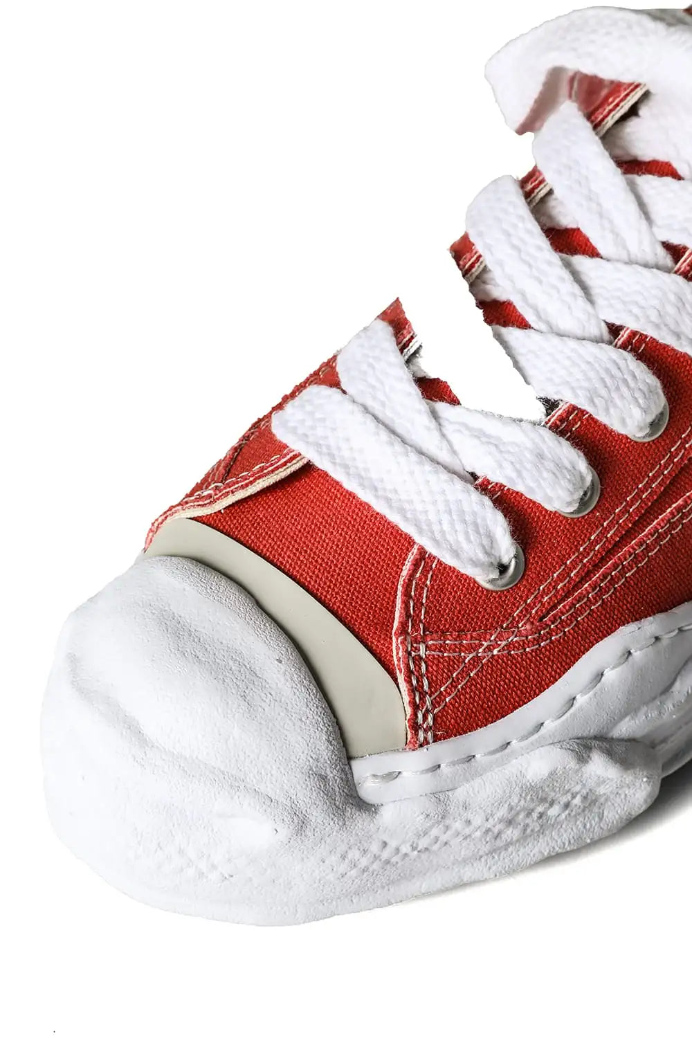 HANK Original sole Toe cap sneaker LOW canvas Orange