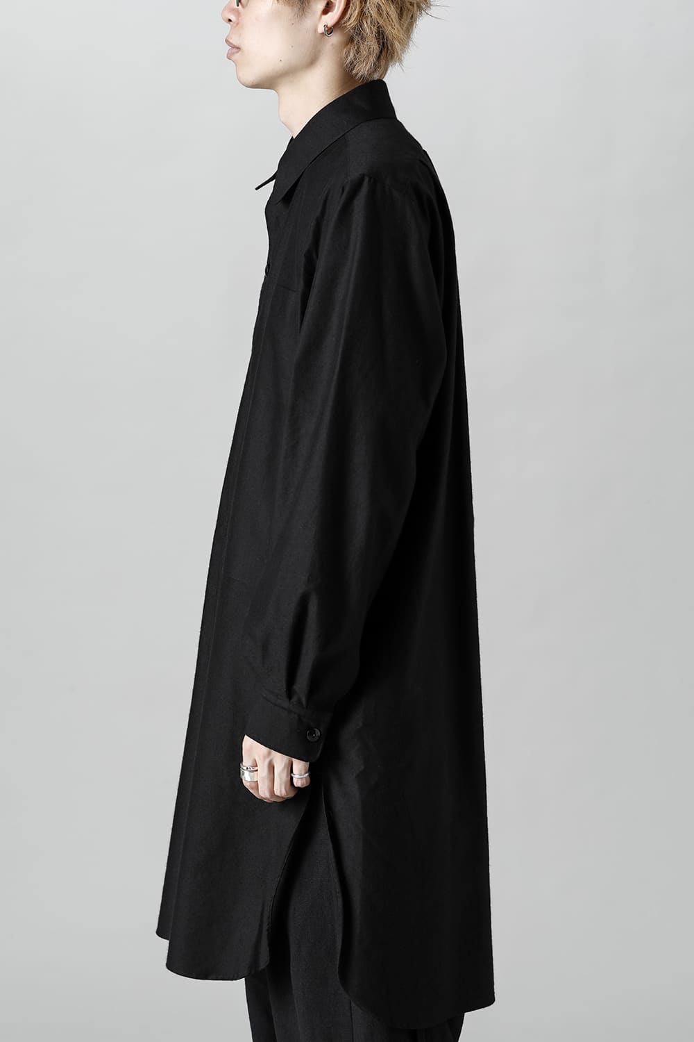 SH-037 Grandpa Shirts  Black