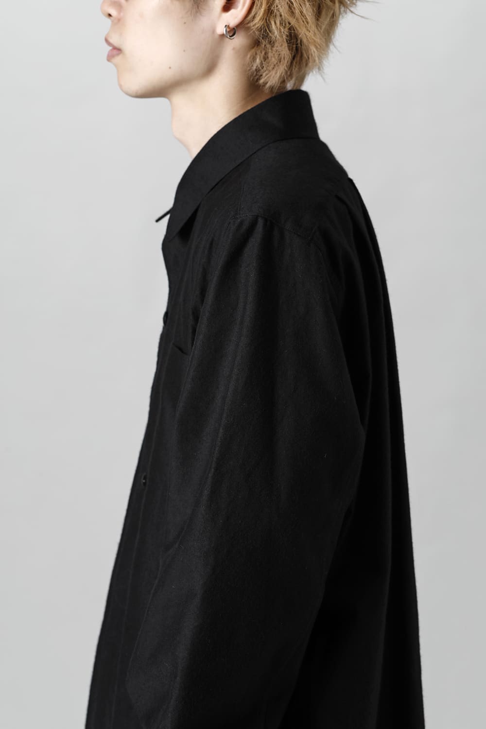 SH-037 Grandpa Shirts  Black