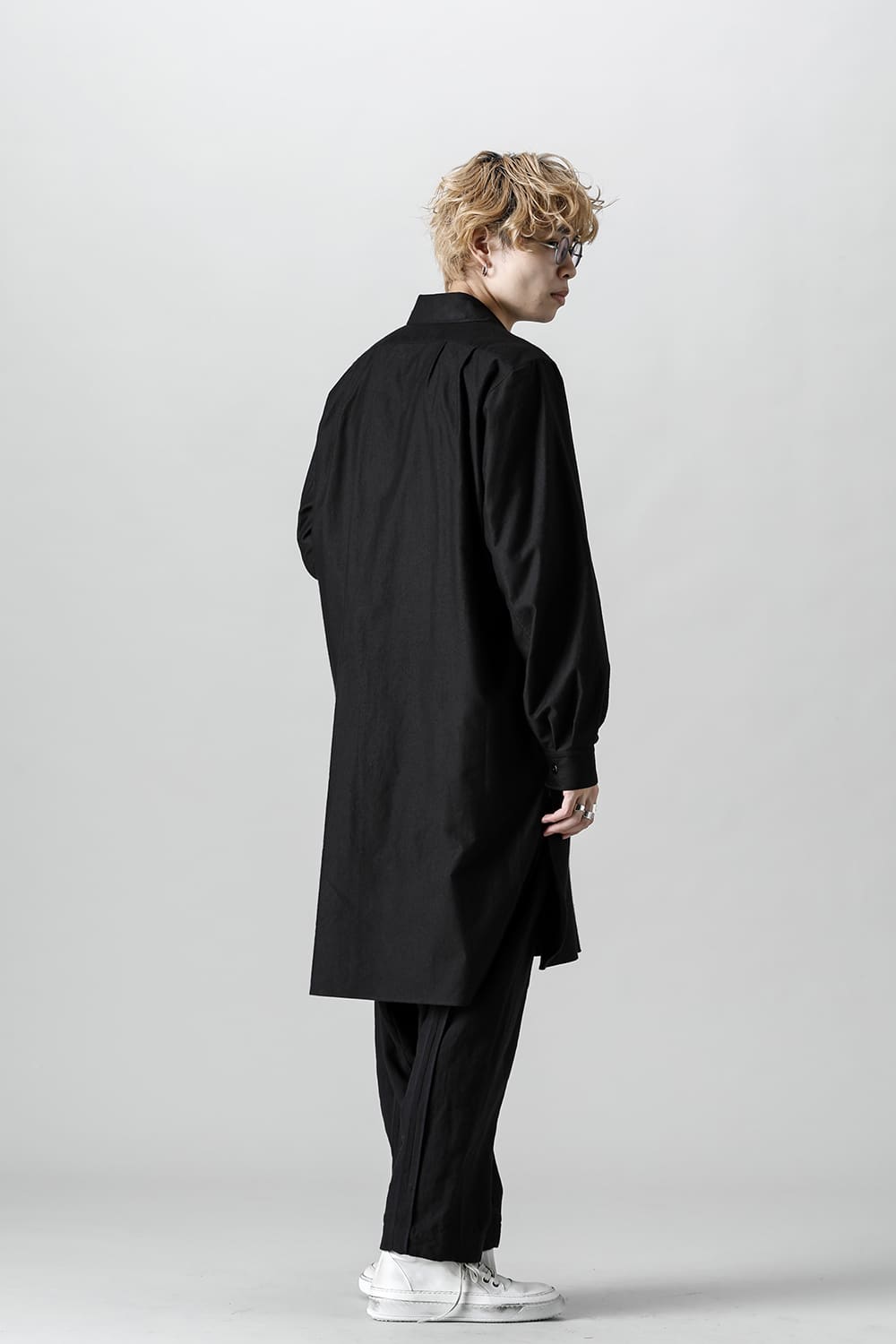 SH-037 Grandpa Shirts  Black