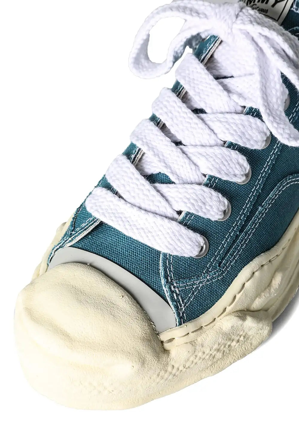 HANK- Original sole sneaker LOW Cut canvas Vintage like Sole Blue